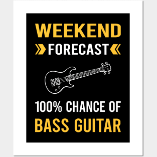 Weekend Forecast Bass Guitar Guitars Guitarist Posters and Art